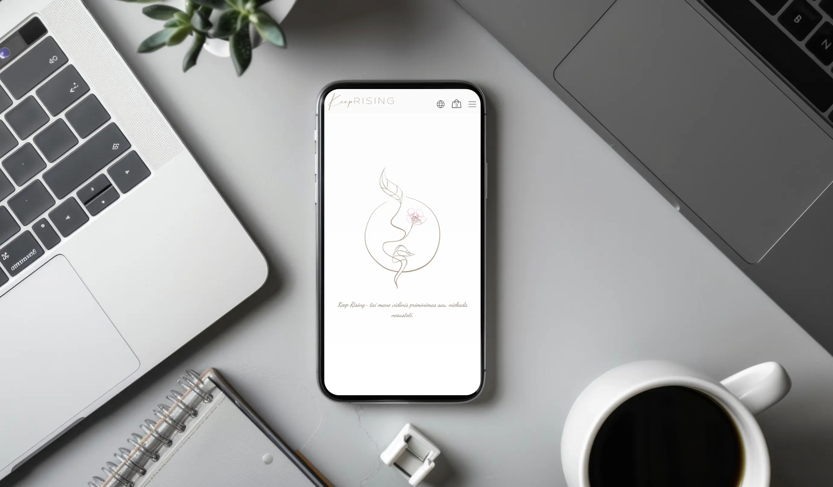 Keeprising projekto vaizdas 1